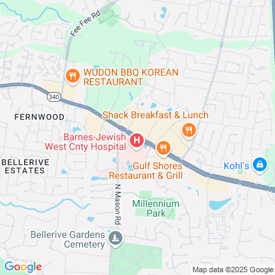 Barnes-Jewish West County Hospital, Creve Coeur, MO - 12634 Olive Blvd