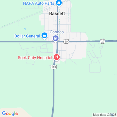 Rock County Hospital, Bassett, NE - 102 E South St