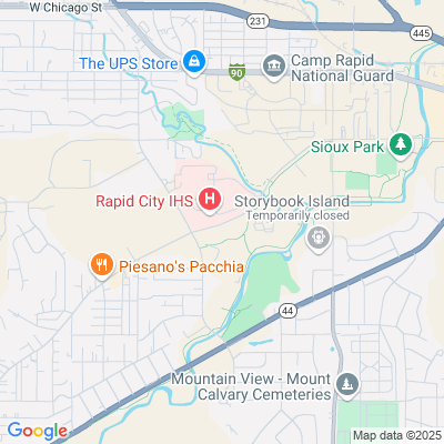 Phs Indian Hospital at Rapid City - Sioux San, Rapid City, SD - 3200 Canyon Lake Dr