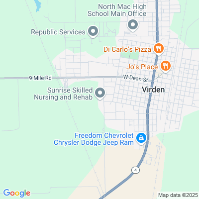 Sunrise Skilled Nursing and Rehabilitation Center , Virden, IL - 333 S Wrightsman St