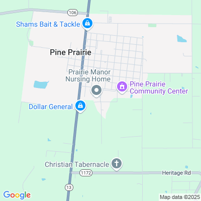 Prairie Manor Nursing Home, Ville Platte, LA - Edwin Elliott Dr