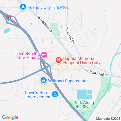 Baptist Memorial Hospital Union County, New Albany, MS - 200 State Highway 30 W