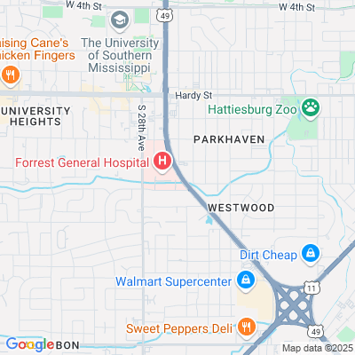 Forrest General Hospital Skilled Nursing Unit, Hattiesburg, MS - 6051 U S Highway 49