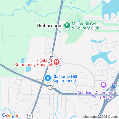 Highland Community  Hospital, Picayune, MS - 130 Highland Pkwy