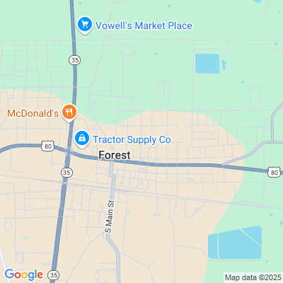 S E Lackey Memorial Hospital, Forest, MS - 330 N Broad St