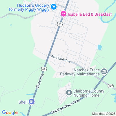 Claiborne County Hospital, Port Gibson, MS - 123 Mccomb Ave