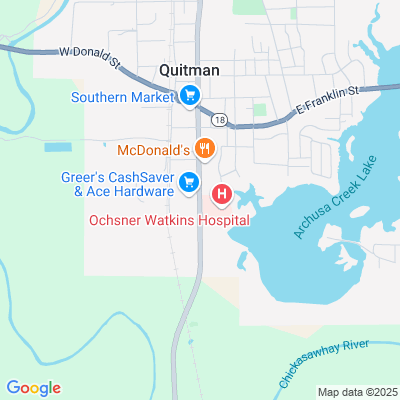 H C Watkins Memorial Hospital Inc, Quitman, MS - 605 S Archusa Ave