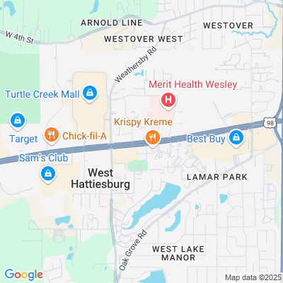 Merit Health Wesley, Hattiesburg, MS - 5001 Hardy St
