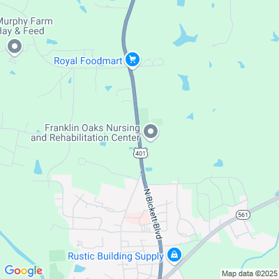 Franklin Oaks Nursing and Rehabilitation Center, Louisburg, NC - 1704 Nc 39 Hwy N