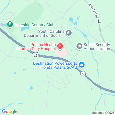 Ghs Laurens County Memorial Hospital, Clinton, SC - 22725 Highway 76 E