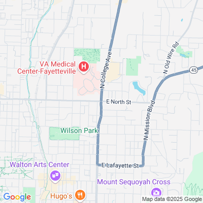 Va Hosp, Fayetteville, AR - 1100 N College Ave