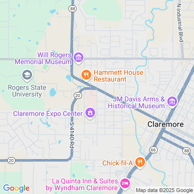 Claremore Indian Hospital, Claremore, OK - 101 S Moore Ave