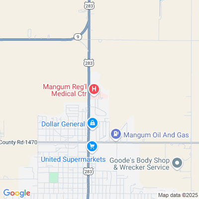 Mangum Regional Medical Center, Mangum, OK - 1 Wickersham St