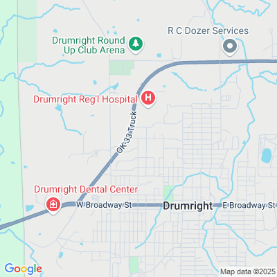 Drumright Nursing Home, Drumright, OK - W Pine St & N Bristow Ave