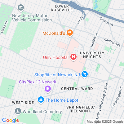 University Hospital, Newark, NJ - 150 Bergen St