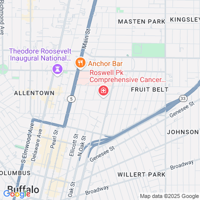 Roswell Park Cancer Institute, Buffalo, NY - Elm and Carlton St