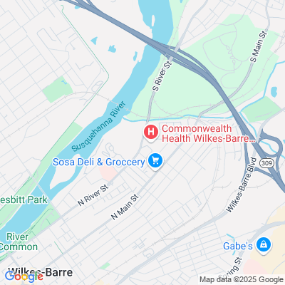 Wilkes-Barre General Hospital, Wilkes Barre, PA - 575 N River St