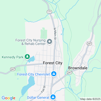 Forest City Nursing and Rehab Center, Forest City, PA - 915 Delaware St