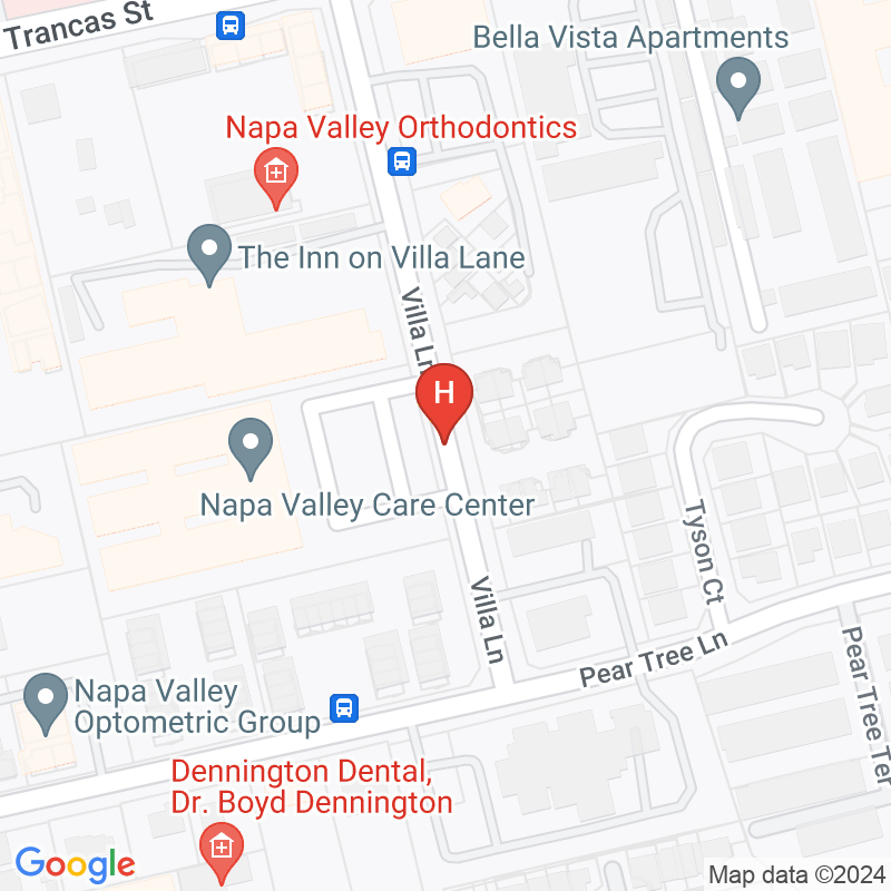 Napa Valley Care Center, Napa, CA - 3275 Villa Ln
