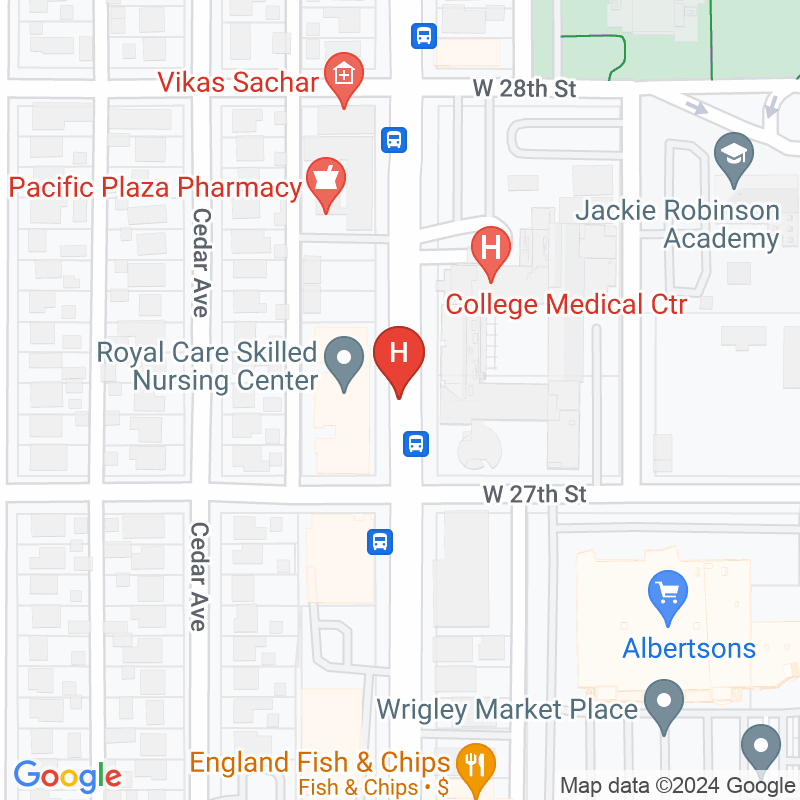 Royal Care Skilled Nursing Center - 2725 Pacific Ave