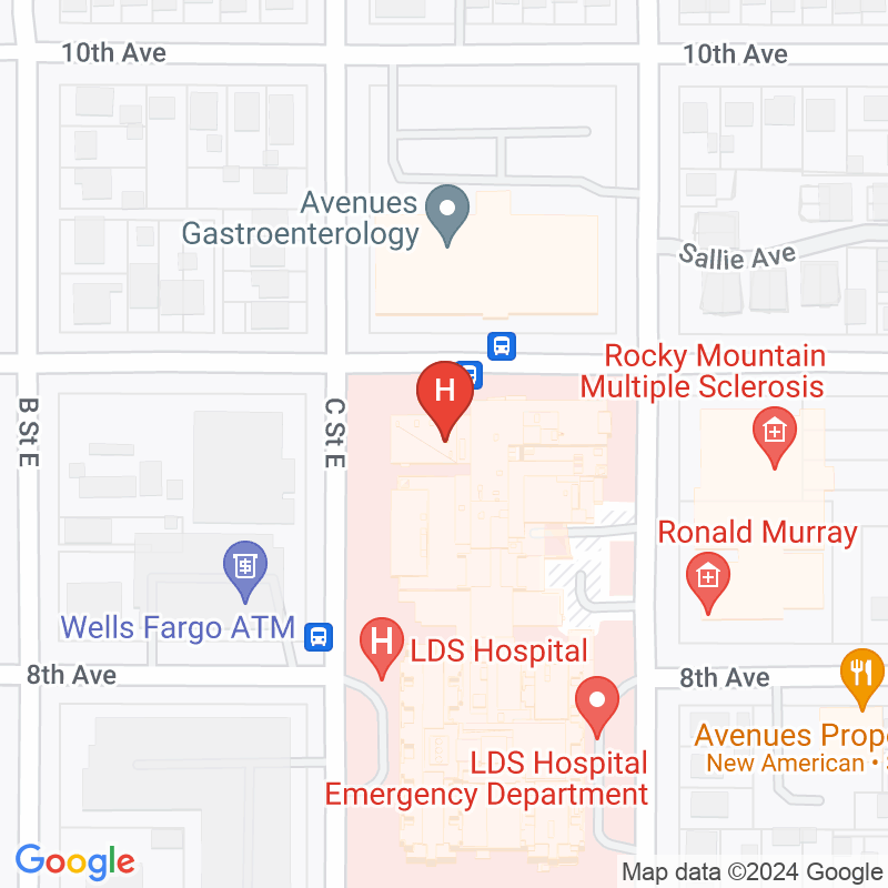 LDS Hospital - MedSurg Medical-Telemetry - 8th Avenue and C Street