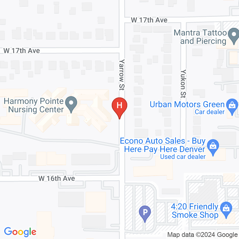Harmony Pointe Nursing Center - 1655 Yarrow St