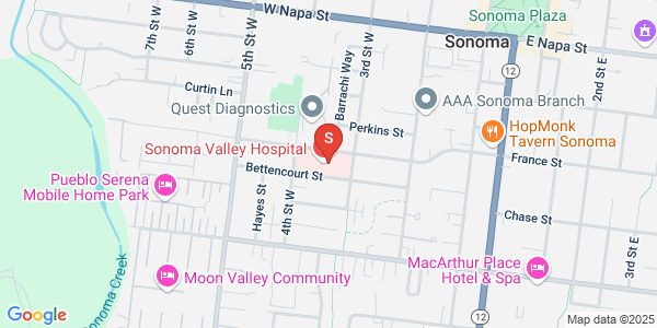 Sonoma Valley Hospital - OR, Sonoma, CA - 347 Andrieux Street