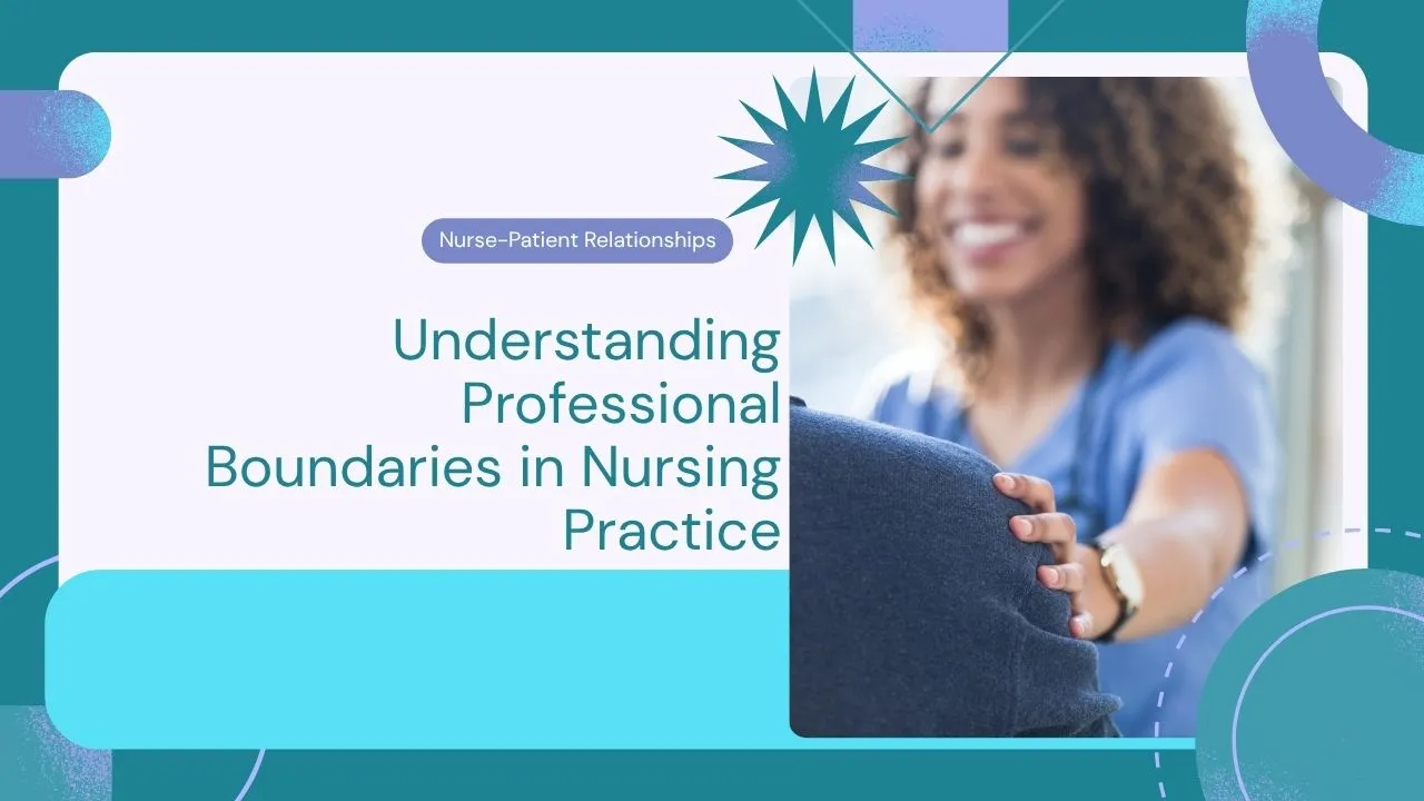 nurse touching patient arm