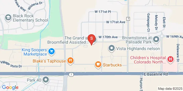 The Grand at Broomfield Assisted Living & Memory Care, Broomfield, CO - 1450 West 169th Avenue