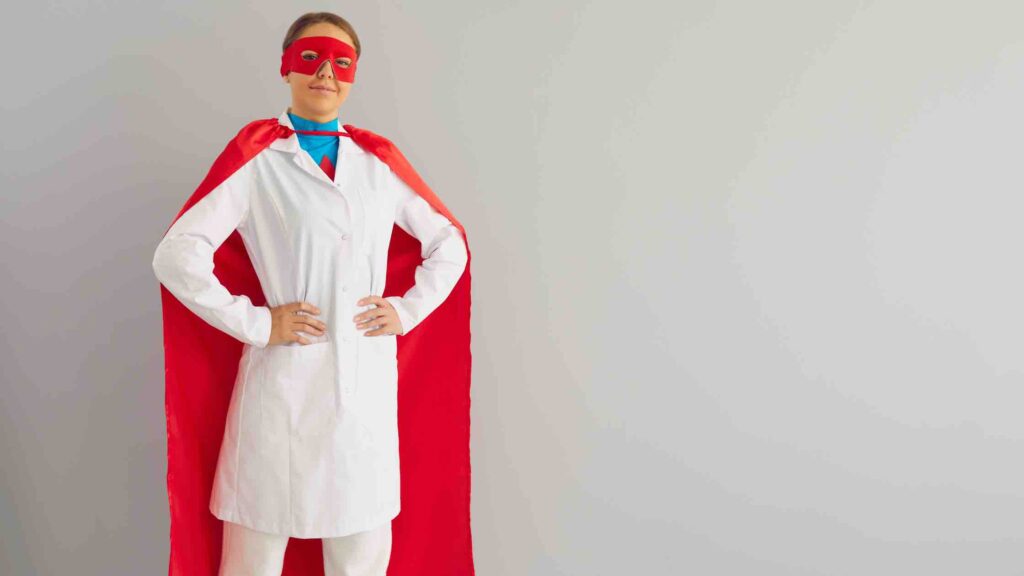 superhero nurse