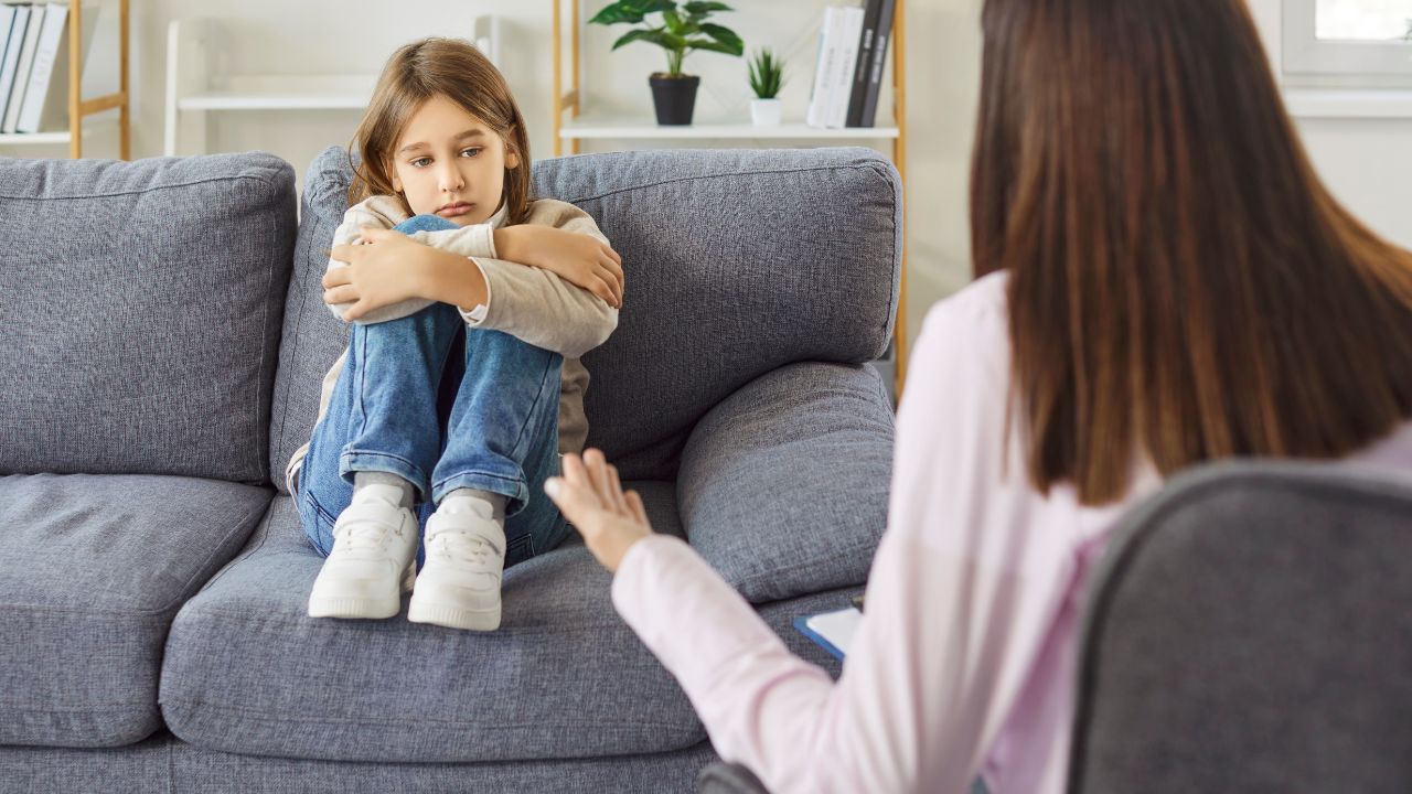 a patient talking with a doctor