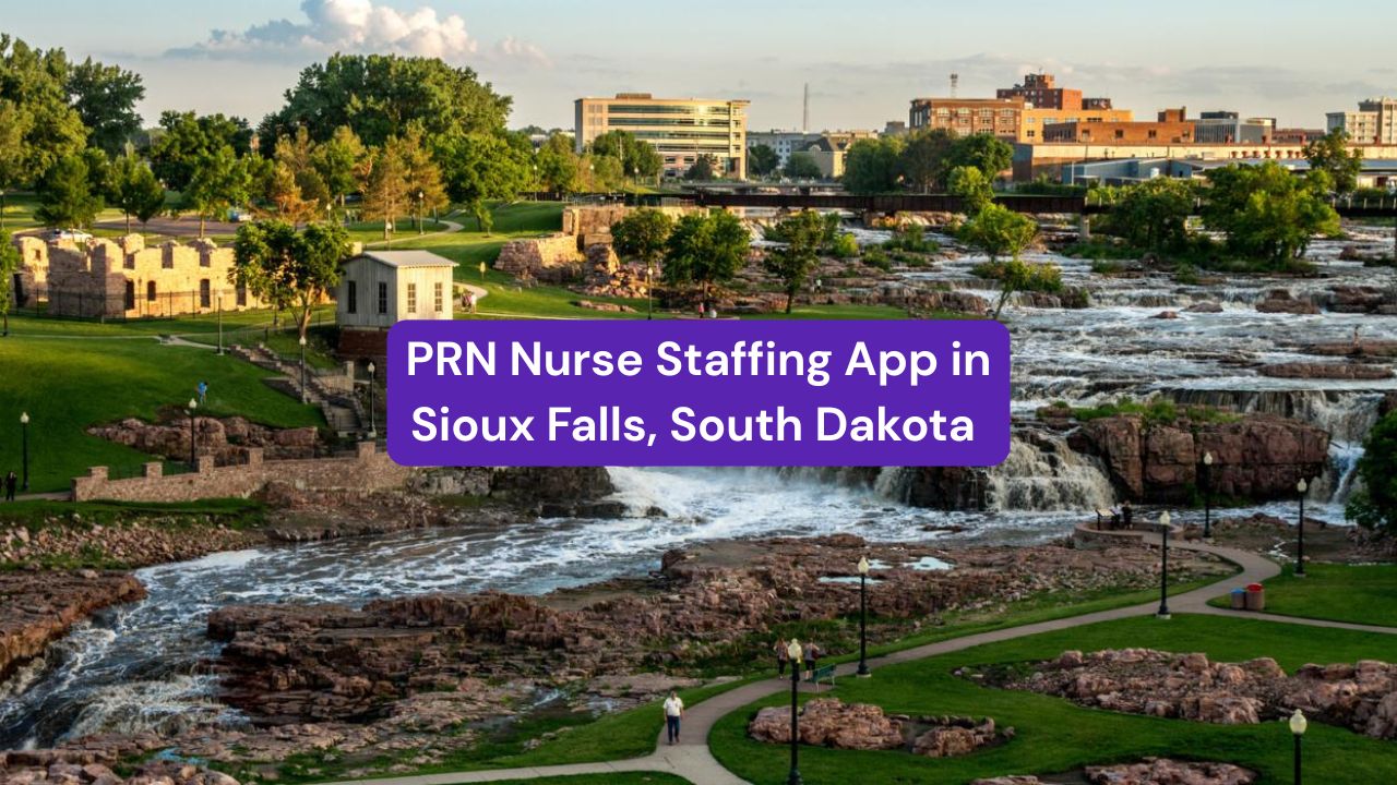 picture of falls in Sioux Falls