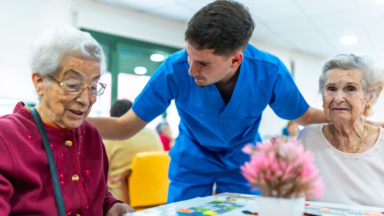 patients with a nurse