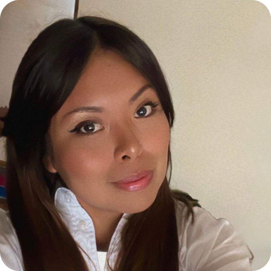 closeup of a woman's face