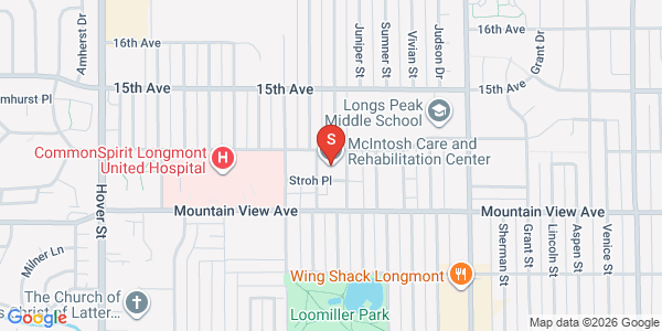 McIntosh Care and Rehabilitation Center, Longmont, CO - 1800 Stroh Place