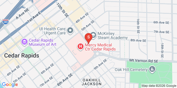 Mercy Medical Center - Cedar Rapids, Cedar Rapids, IA - 701 10th St SE
