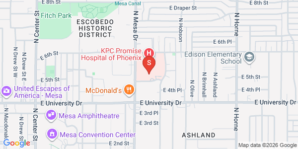 Phoenix Specialty Hospital, Mesa, AZ - 433 East 6th Street