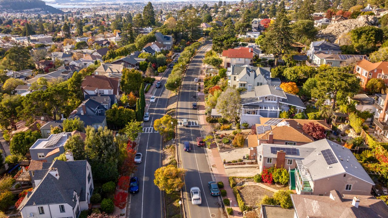 a neighborhood in Wheeling 