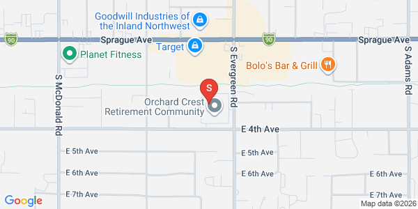 Orchard Crest Retirement Community, Spokane Valley, WA - 222 South Evergreen Rd