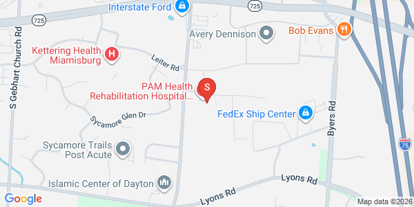 PAM Health Rehabilitation Hospital of Miamisburg, Miamisburg, OH - 2310 Crosspointe Drive