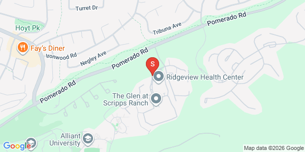 Ridgeview Health Center, San Diego Scripps Ranch, CA - 9825 Glen Center Drive