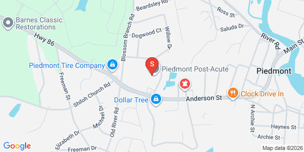 Piedmont Post Acute, Piedmont, SC - 109 Bentz Road