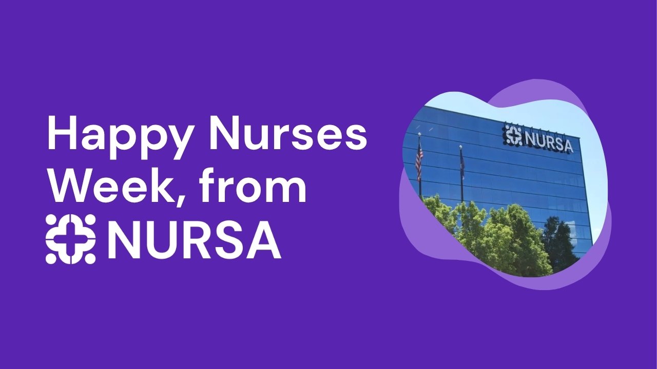 A team of nurses and healthcare professionals standing together and smiling