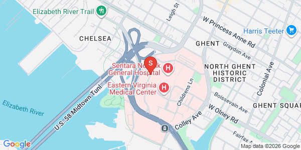 Sentara Norfolk General Hospital, Norfolk, VA - 600 Gresham Dr