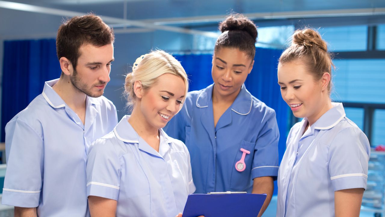 A team of nurses