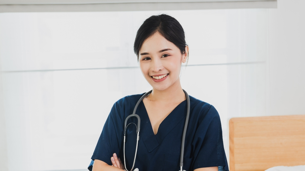 A picture of a nurse