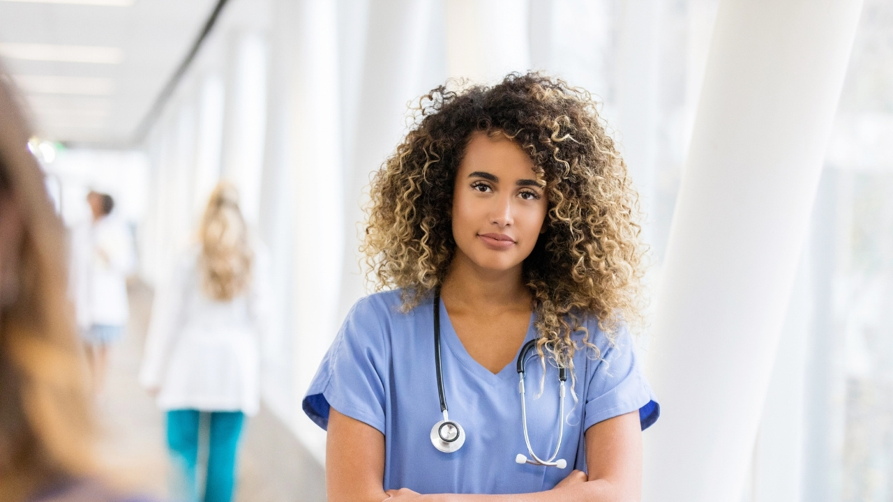 A picture of a nurse