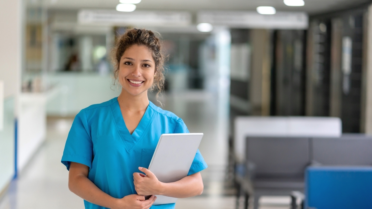 A picture of a nurse