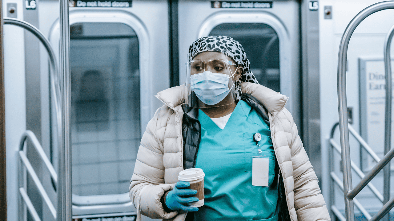 nurses stay warm for work