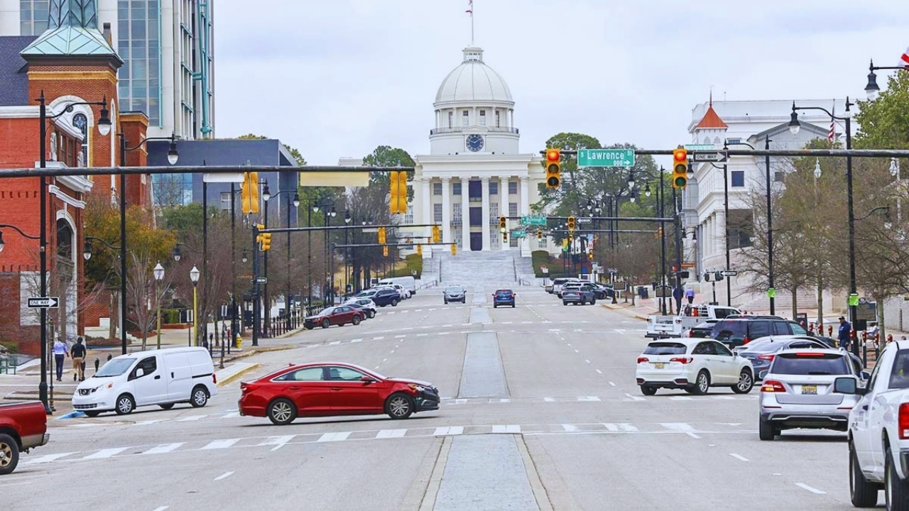 view of an important street in Montgomery